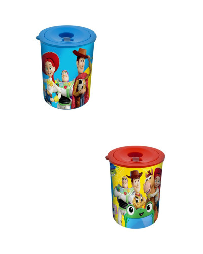 Kit 2 Apontadores Duplos com Depósito Toy Story 5- -