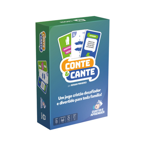 Conte e Cante - Jogo de Cartas + Livreto- -