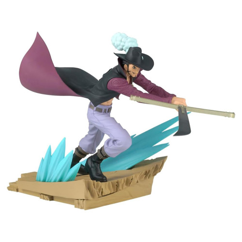 Dracule Mihawk - One Piece - Senkozekkei - Banpresto - Bandai-One Piece-