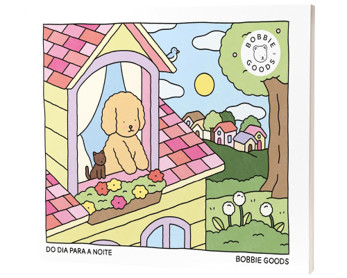 Do Dia Para a Noite – Livro de Colorir Oficial Bobbie Goods   # - Produto Original