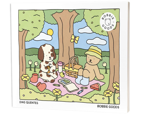 Dias Quentes (Spring-Summer) – Livro de Colorir Oficial Bobbie Goods   # - Produto Original