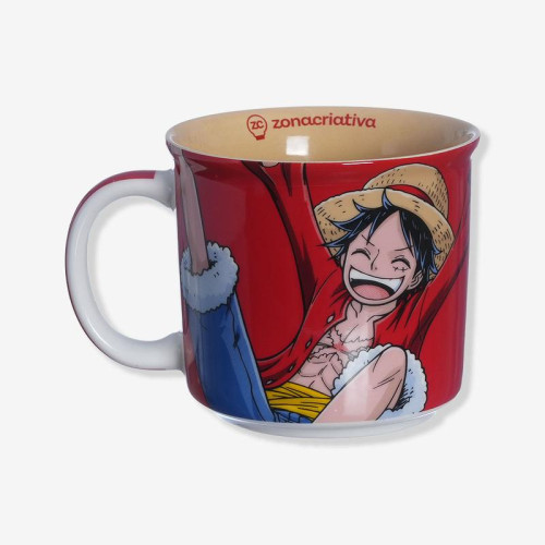 Caneca Tom Monkey D. Luffy – One Piece   # - Produto Original