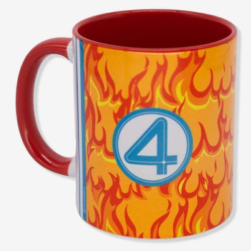 Caneca Pop Tocha Humana Quarteto Fantástico Marvel 350ml- -