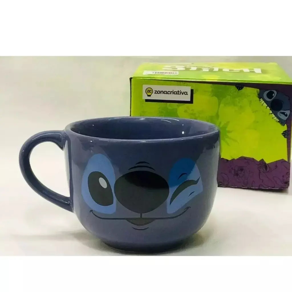 Caneca Sopa Stitch Oh Yeah - Disney   # - Produto Original