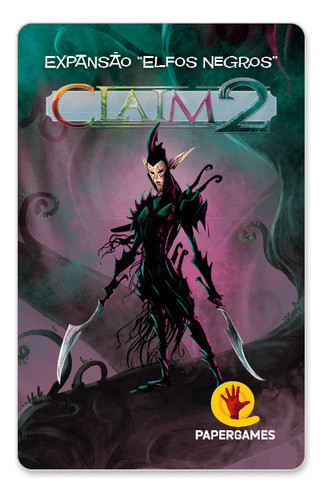 Claim: Elfos Negros (expansão) - Papergames-Jogo De Tabuleiro-