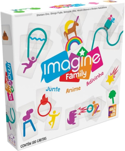 Imagine Family - Galápagos-Jogo De Tabuleiro-