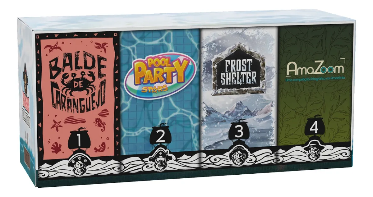 Box de Colecionador - Bucaneiros Collection Vol.1- -