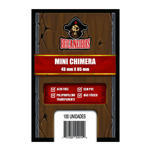Sleeve Mini Chimera (43 x 65mm) - Bucaneiros- -