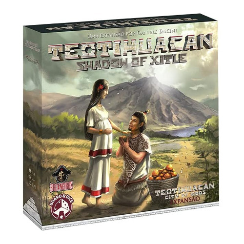 Teotihuacan: Shadow Of Xitle (expansão) - Bucaneiros-Jogo De Tabuleiro-