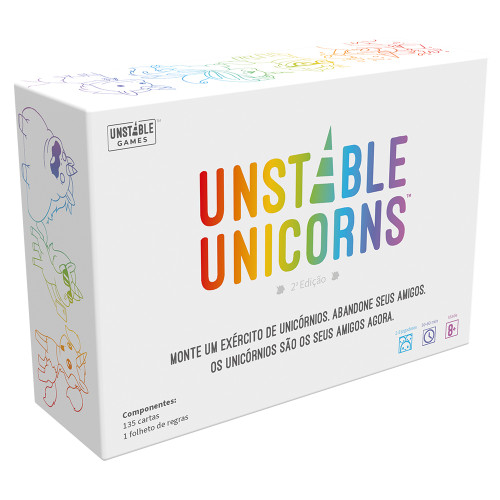 Unstable Unicorns - Galápagos-Jogo De Tabuleiro-