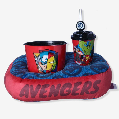 Kit Balde Pipoca Infantil - Vingadores- -