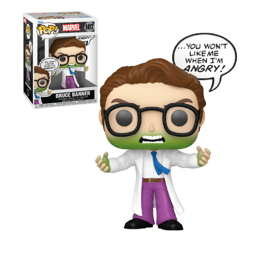 Funko Pop Marvel Bruce Banner 1417- -