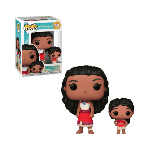 Funko Pop Disney Moana 2 Moana & Little Sis Simea 1546- -