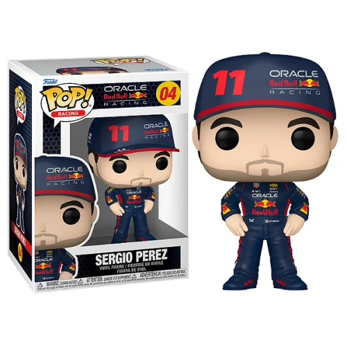 Funko Pop Racing Red Bull Sergio Perez 04- -