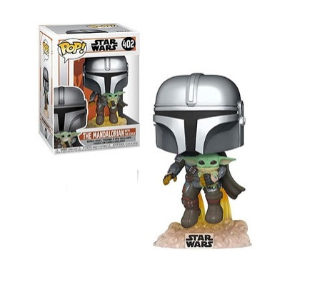 Funko Pop Star Wars The Mandalorian with Grogu 402- -