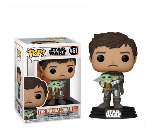 Funko Pop Star Wars  The Mandalorian with Grogu 461- -