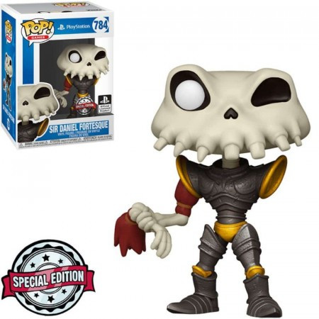 Funko Pop PlayStation Sir Daniel Fortesque 784 Exclusivo- -