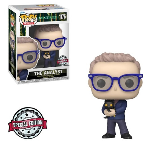 Funko Pop Matrix The Analyst 1176 Exclusivo- -