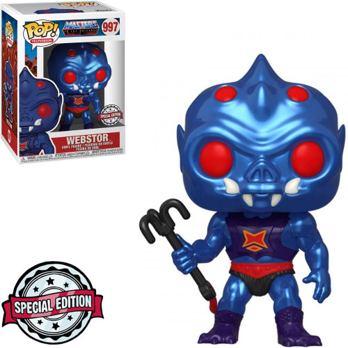 Funko Pop Masters of the Universe Webstor 997 Exclusivo- -