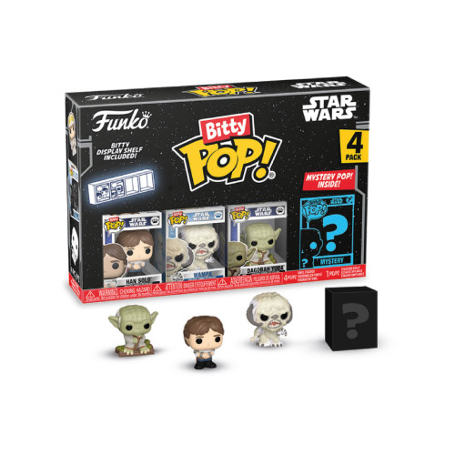 BITTY POP Star Wars TESB Han Solo - Wampa - Dagobah Yoda- -