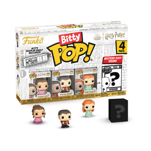 BITTY POP Harry Potter and the Goblet of Fire Hermione - Viktor Krum - Gina Weasley- -