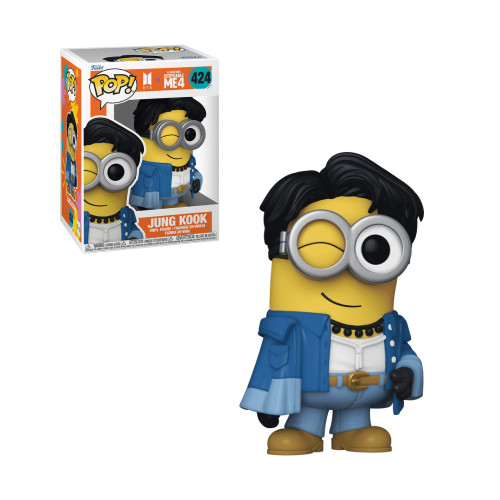 Funko Pop BTS & Illumination's Despicable ME4 Jung Kook 424- -