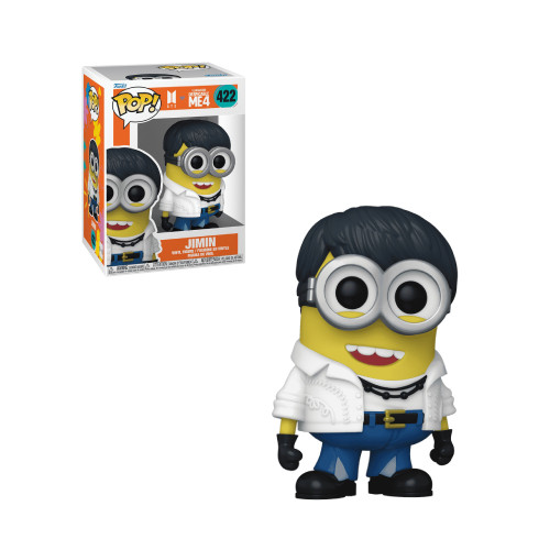 Funko Pop BTS & Illumination's Despicable ME4 Jimin 422- -