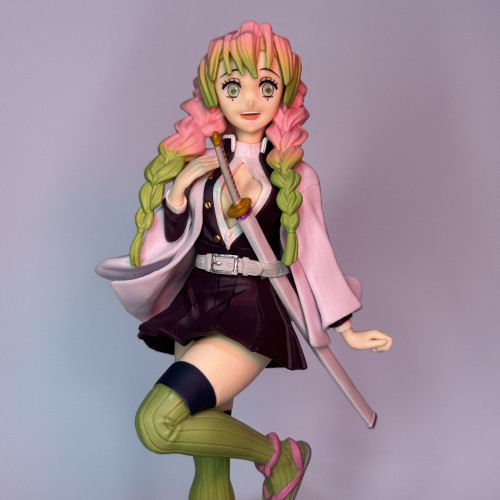Action Figure Mitsuri Kanroji – Pose Kawaii – Demon Slayer 17cm Bandai-Demon Slayer-