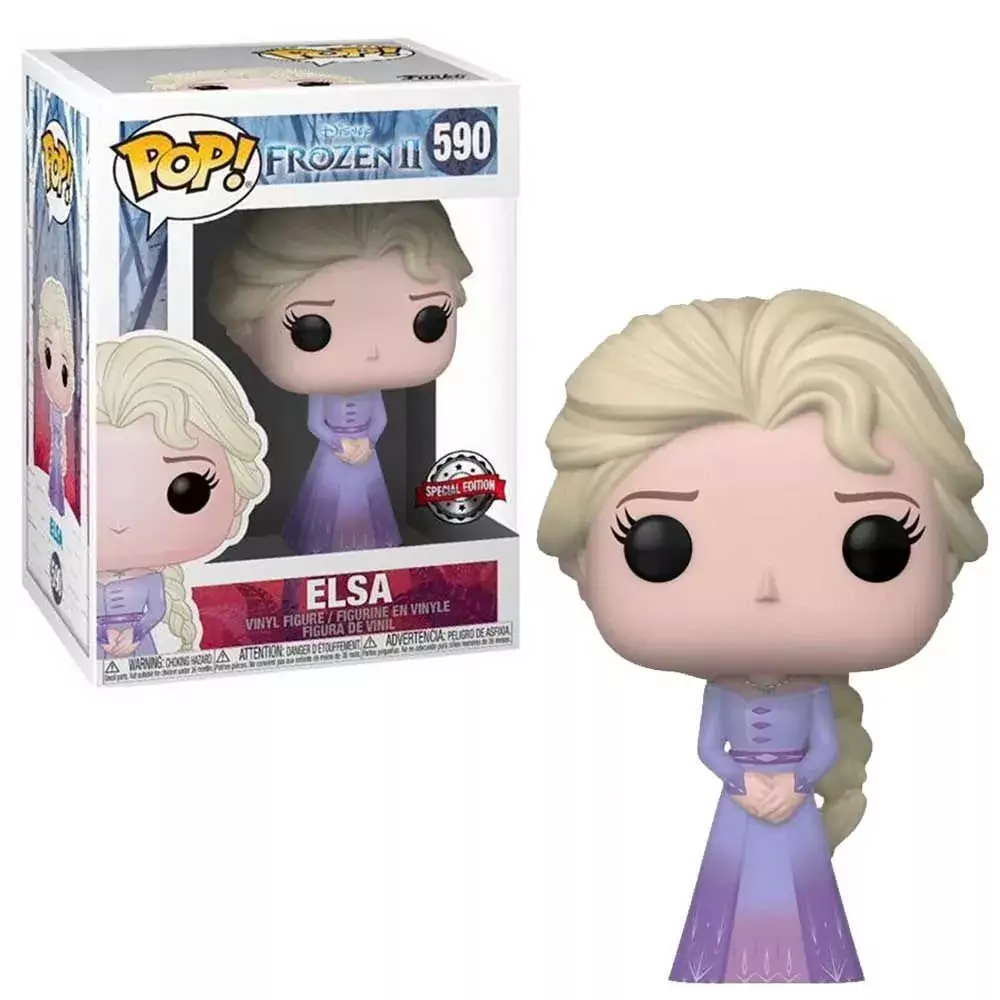 Funko Pop - Frozen - Elsa (special Edition)-Frozen-590