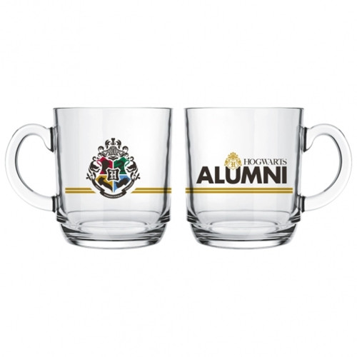 Caneca De Vidro Harry Potter 300ml | Aluno Harry Potter # - Produto Original
