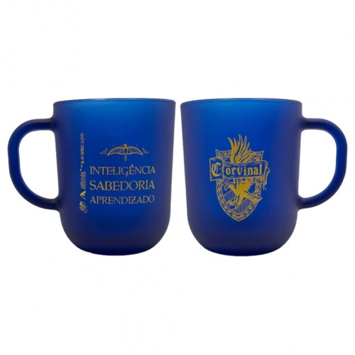 Caneca De Vidro Prime Harry Potter  300ml | Corvinal Harry Potter # - Produto Original