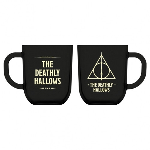 Caneca De Vidro Prime Harry Potter  300ml | Relíquias Da Morte Harry Potter # - Produto Original