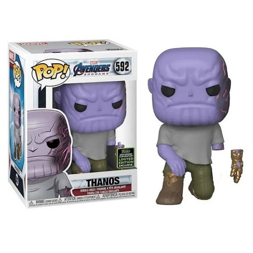 Funko Pop ! Avengers Endgame Thanos 592 (2020 Spring Convention) Vingadores Ultimato #592 - Produto Original