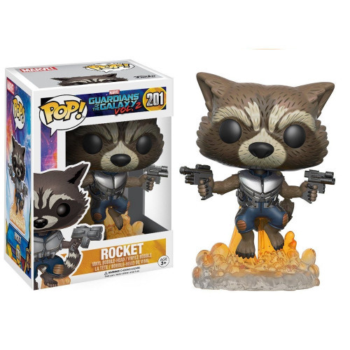 Funko Pop ! Guardians Of Galaxy Vol. 2 Rocket 201 Guardiões Da Galaxia Vol. 2 #201 - Produto Original