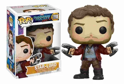 Funko Pop ! Guardians Of Galaxy Vol. 2 Senhor Das Estrelas 198 Guardiões Da Galaxia Vol. 2 #198 - Produto Original