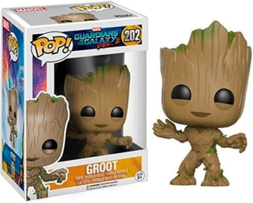 Funko Pop ! Guardians Of Galaxy Vol. 2 Groot 202 Guardiões Da Galaxia Vol. 2 #202 - Produto Original