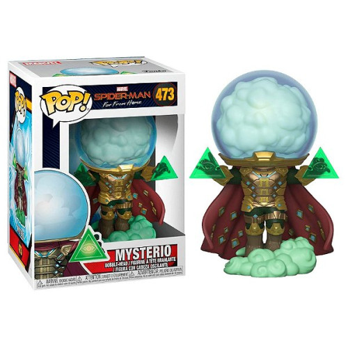Funko Pop ! Spider-man Far From Home Mysterio 473 Homem-Aranha #473 - Produto Original