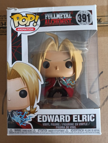 Caixa Danificada Olhe Fotos Funko Pop Fullmetal Alchemist Edward Elric 391-Fullmetal Alchemist-391