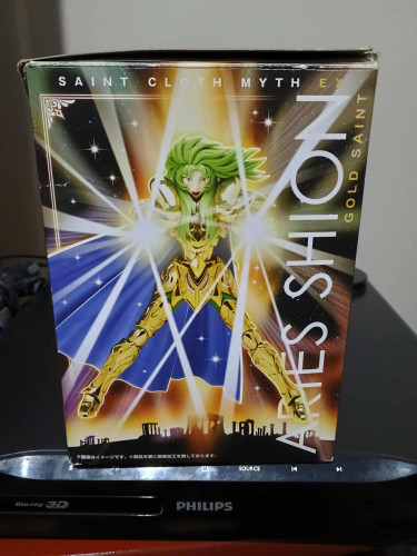 Bandai Saint Cloth Myth EX Aries Shion Gold Saint Action Figure - Cloth Myth EX - #