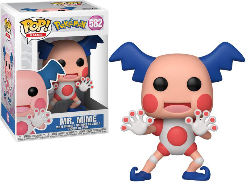 Funko Pop! Pokemon - Mr. Mime - #582 - Pokemon Funko POP! # - Produto Original