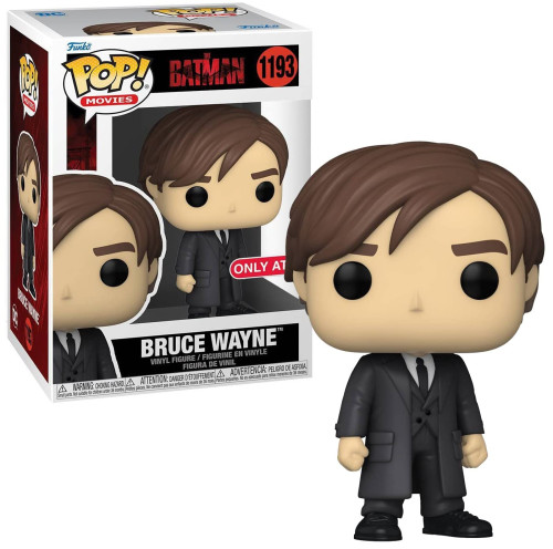Funko Pop Bruce Wayne - The Batman - Exclusivo #1193-The Batman-1193