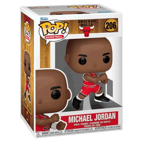 Funko Pop Michael Jordan 206 Chigago Bulls NBA   # - Produto Original