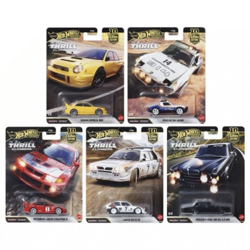 Kit 5/5 Hot Wheels Thrill Climbers Car Culture FPY86 1:64   # - Produto Original