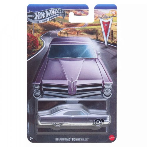 Hot Wheels Silver Series '65 Pontiac Bonneville GRT01 1:64   # - Produto Original