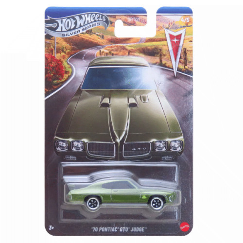 Hot Wheels Silver Series '70 Pontiac GTO Judge GRT01 1:64   # - Produto Original