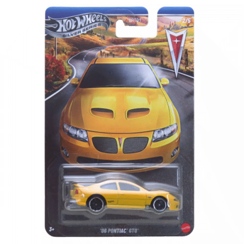 Hot Wheels Silver Series '06 Pontiac GTO 2/5 GRT01 1:64   # - Produto Original