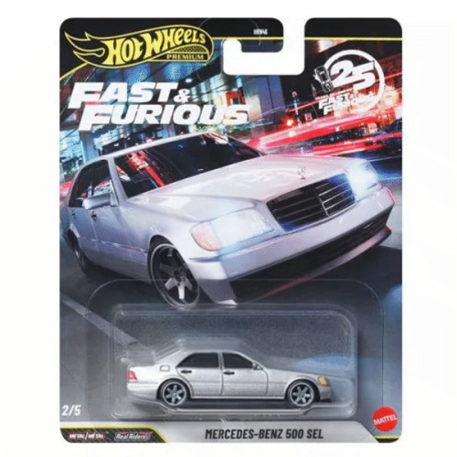 Hot Wheels Fast and Furious Mercedes-Benz 500 SEL 2/5 1:64   # - Produto Original