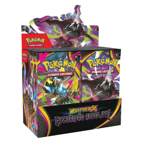Caixa Display Pokemon TCG Escuridao Absoluta 36 Boosters Copag FSC   # - Produto Original