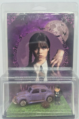 Blister Wandinha No Fusca Roxo-Wandinha-