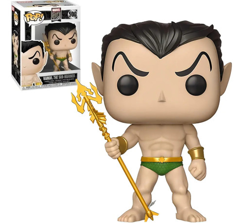 Boneco Funko Pop Marvel 80th Namor, The Sub-mariner 500-Marvel 80 Years-500